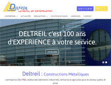 Tablet Screenshot of deltreil.fr